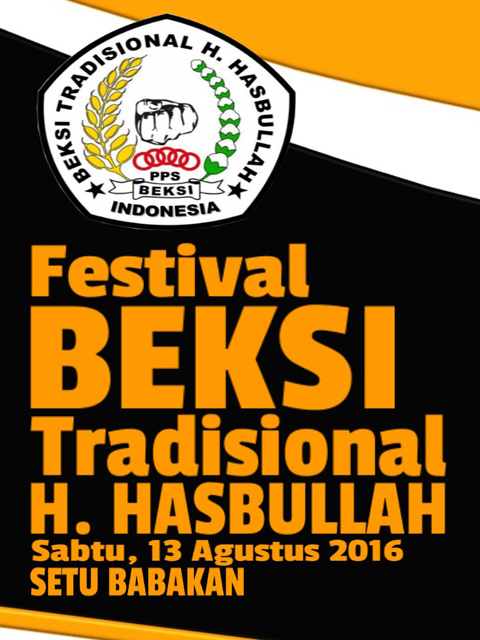 Festival Beksi Tradisional H. Hasbullah | Kampung Betawi Setu Babakan